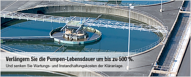 Verl&auml;ngern Sie die Lebensdauer Ihrer Pumpen um bis zu 500 %