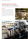 Crude oil upgrader