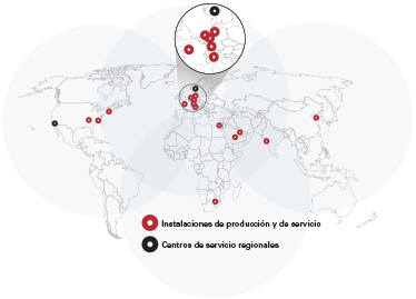 Mapa de instalaciones